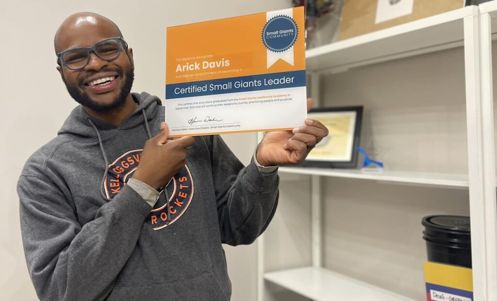 Arick Davis Small Giants Community Leader